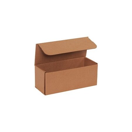 Bubblefast 50-10 x 4 x 4'' Kraft Corrugated Mailers, 50PK BFM1044K