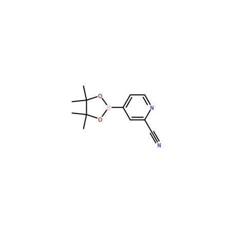 Ak Scientific 2-Cyanopyridine-4-boronic acid pinacol ester (100mg), CAS 741709-62-6 X0971-100mg