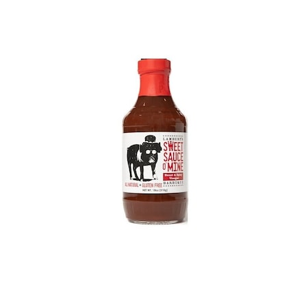 Bbq Spot O'Mine Original BBQ Sauce, Sweet and Spicy, 18 oz Bottle SS02011