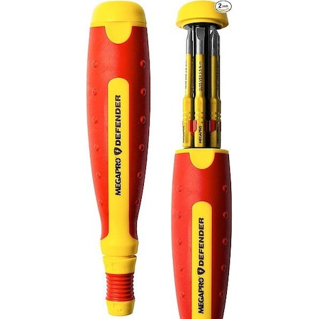 Megapro Multibit Insulated Screwdriver VDE-DRIVER