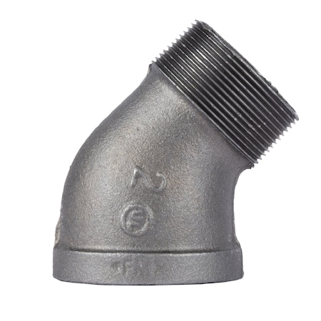 B & K Street Elbow 45 2" Blk 501539