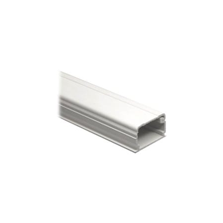 Icc Raceway, ICRW Series, 1-1/4 in W, 3/4 in H, 6 ft L, White ICRW12SRWH