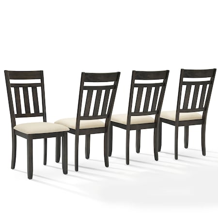 Crosley Hayden 4-Piece Slat Back Dining Chair Set KF13079SL