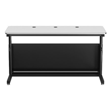 Versadesk Deluxe Height Adjustable Computer Table CTL6024-BW