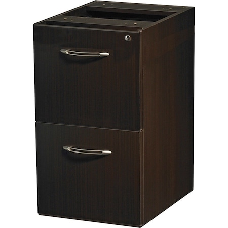 Mayline Pedestal F/F, Aberdeen, 20"D, Mocha AFF20LDC