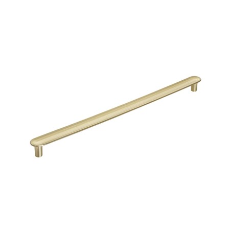 Amerock Concentric 10-1/16 in 256 mm Center-to-Center Golden Champagne Cabinet Pull BP36834BBZ