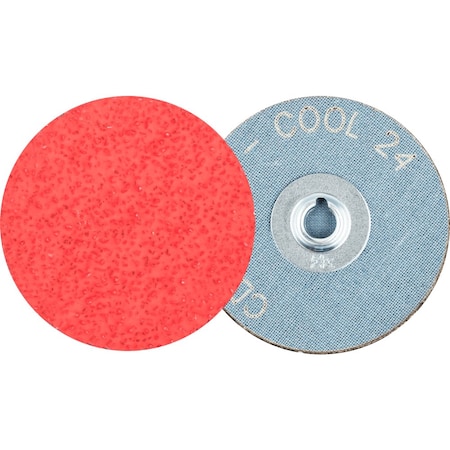 Pferd 2'' COMBIDISC Ceramic Disc - Type CD - Ceramic Oxide - 24 Grit 42280
