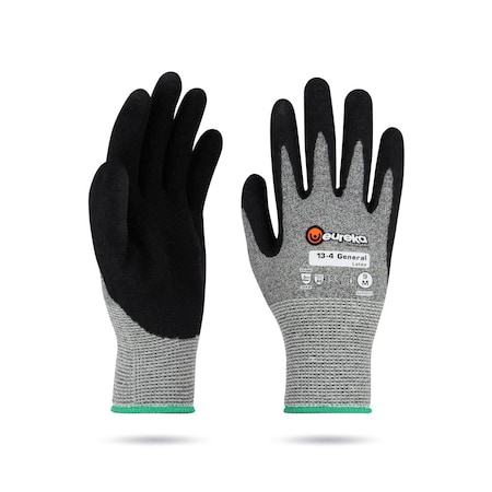 Eureka Safety Cut-Resistant Glove, Cut Level A6 , PVA, Fiberglass, Polyamide , 8 1 PR 13-4GLA-8