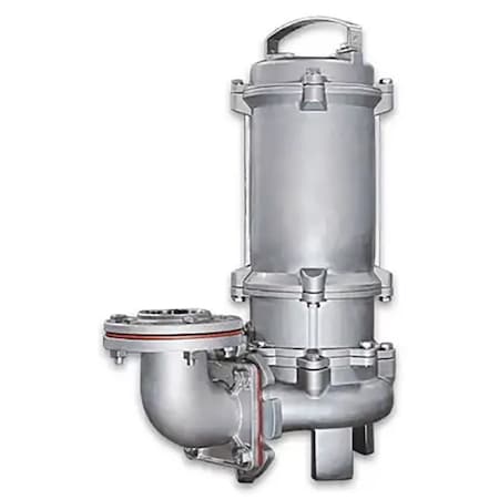 Barmesa Sewage Pump - 4", 10.0 HP, 300 GPM, 3-Phase 4BSV1004DS