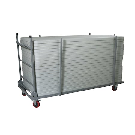 Office Star Products Caddies and Dollies Caddy for BT05Q, BT06Q or BT08Q Tables, Grey TC102