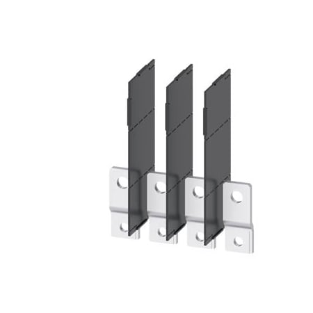 Siemens bus connector extended front mounted 4 units accessory for: 3VA12 3VA9254-0QB00