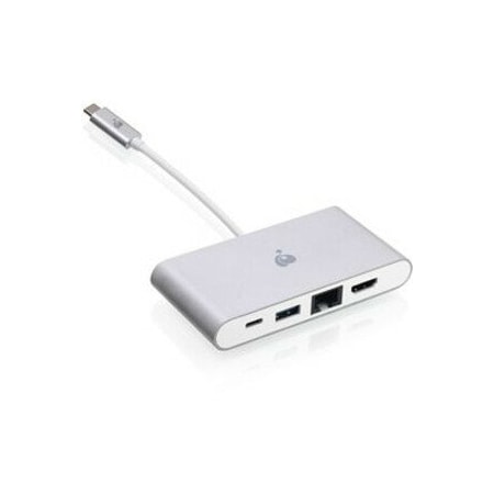 Iogear USBC - 4K HDMI GBE USB-A HUB W/ PD GUH3C3PD