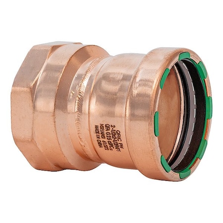 Quickfitting Surepress Crimp Adapter, 2 1/2"Sz, 2 5/8" dia., 5 psi SPWF77R