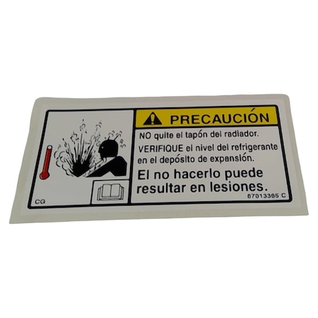 Cnh DECAL, CNH OEM 87013365 87013365