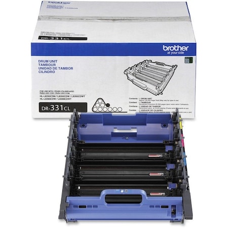 Brother Brother DR331CL Drum Unit Set - Laser Print Technology - 25000 - 1 Each DR331CL