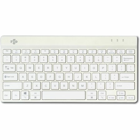 R-Go Compact Break keyboard, QWERTY US, bluetooth, white RGOCOUSWLWH