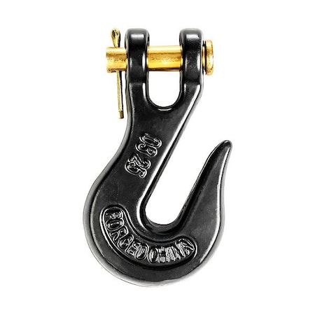Dayton Grab Hook, Clevis, G80, 5/16 in, 4,500 lb 844G51