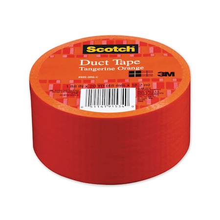 Scotch Duct Tape, 1.88in x 20 yds, Tangerine Orange 920-ORG-C