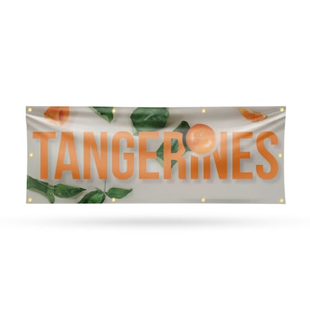 Signmission Tangerines, 36 Inch x 96 Inch, Vinyl Banner B-96-30878