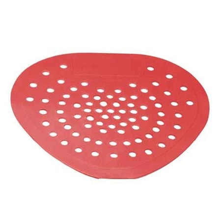 Hospeco Health Gards Vinyl Urinal Screen, Red Cherry - Pack of 12 3901