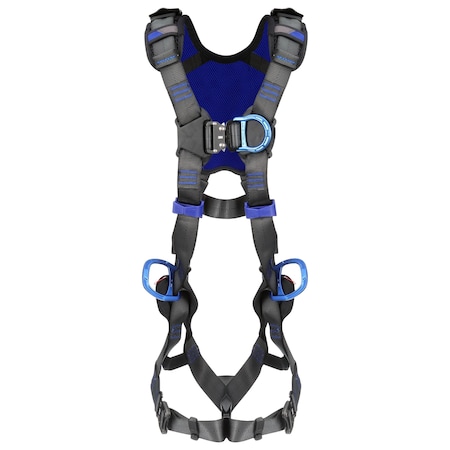 3M Dbi-Sala X300 Fall Protection Harness, 3XS/2XS, 420 lb, Quick-Connect Chest/ Quick-Connect Leg Straps 1403239