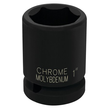 Performance Tool 3/4 in. Dr. Impact Socket, 1 in. 6pt, Chrome Moly Steel M740-32