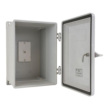 Serverusa Weatherproof Telephone Enclosure, Gray SE1817924
