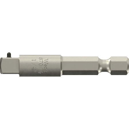 Wera 870/4 Adaptor, 1/4 in x 50 mm 5050205001