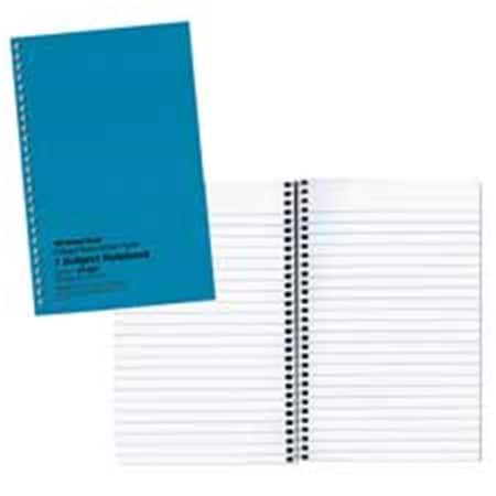 Rediform RED Notebook Single subject 6in.x9.50in. College Rule Blue 33560