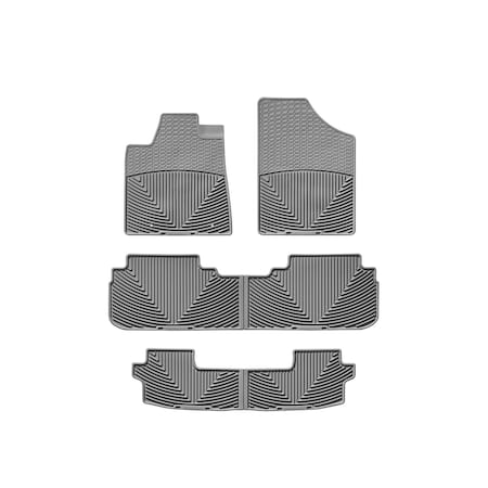 Weathertech Grey, Front, Rear, and Rear All Weather Floor Mats WTCG120121122