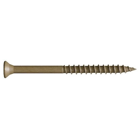 Camo Deck Screw, #8 x Steel, Flat Head, Torx Drive 356139