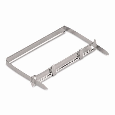 Officemate Two-Prong File Fastener Sets, 2in Capacity, 2.75in Center to Center, Silver, 50PK OIC99711