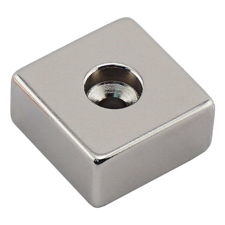 Zoro Select Rare Earth Magnet, Silver NB005052NCTB