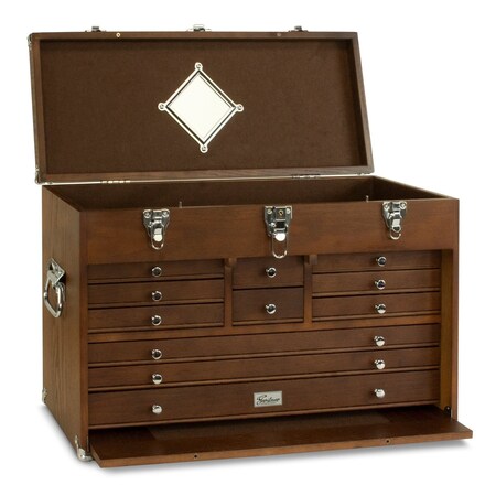 Gerstner 11-Drawer Dark Oak Tool Chest GI-T24-D