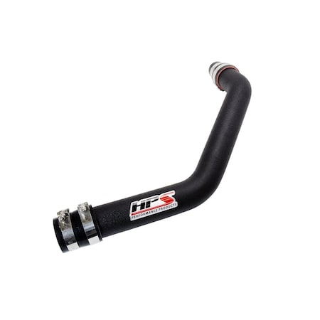 Hps Performance Upper Intercooler Charge Pipe Kit, Black,  17-103WB
