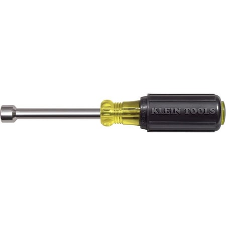 Klein Tools 8 mm Nut Driver, Cushion Grip, 3-Inch Hollow Shaft 630-8MM