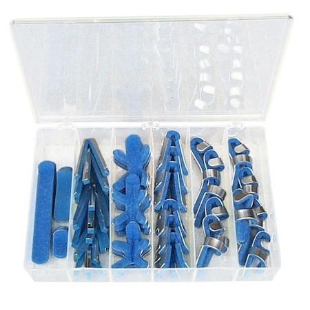 Medline 48-Piece Assorted Finger Splint Kit ORT32000