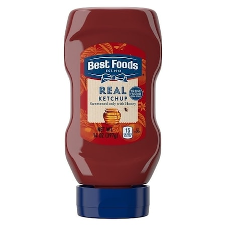 Best Foods Honey Ketchup, 14 Ounce Squeeze Bottle, 12PK 67406817