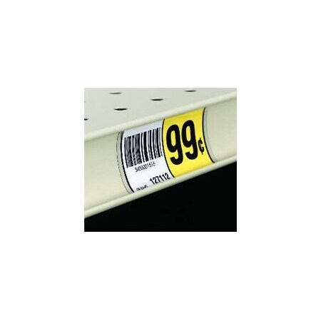 Specialty Store Services 100 Pack of Clear Pvc Price Strip, 100PK 4812