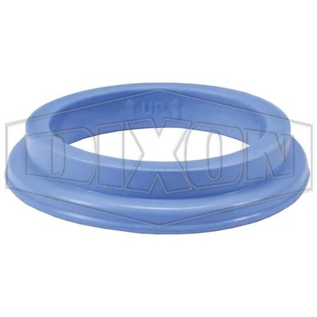 Dixon EZLink Replacement Gasket, 4 in, Fluorosilicone EZL400-G-FV