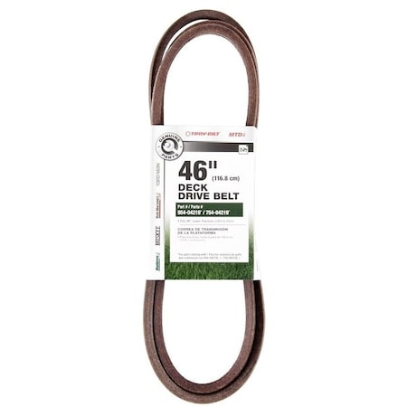 Deck Drive Belt, 10324 in L, 12 in W, 46 in Deck -  MTD, 490-501-M009