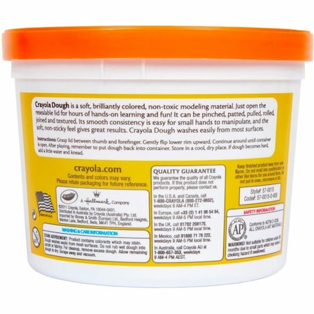 Crayola Super Soft Dough, Orange CYO570015036