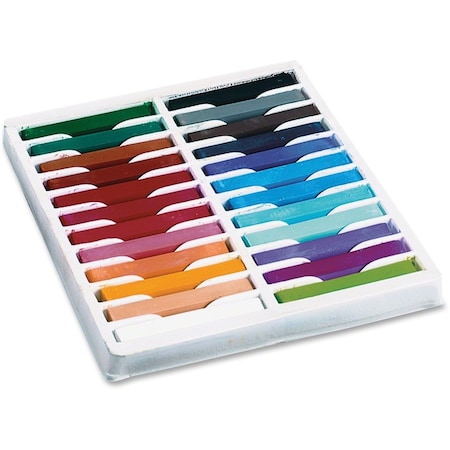 Chenille Kraft Creativity Street 24color Square Artist Pastels Set, 24PK PAC9724
