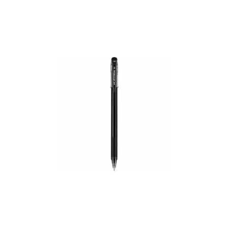 Uniball uniballTM Jetstream 101 Ballpoint Pen - 1 mm Medium Pen Point - Black Ink - Gel-based - Black, 12PK 1768011