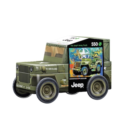 Eurographics Military Jeep Jigsaw Puzzle Multicolored 550 pc 8551-5598