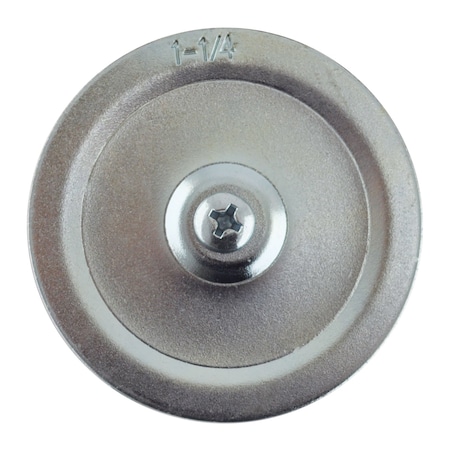 Brah Electric 1.25 Knock-Out Filer with 3 piece, gasketed, with center hole KOFG-1-25-BP