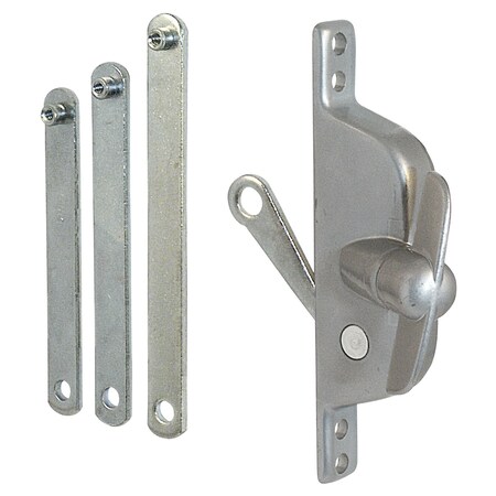 Prime-Line Prime-Line Die-Cast Silver Aluminum Center Jalousie Window Operator Kit For Universal H 3557