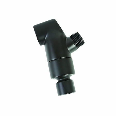Speakman Metal Hand-Held Shower Bracket Assembly, Matte Black VS-129-MB