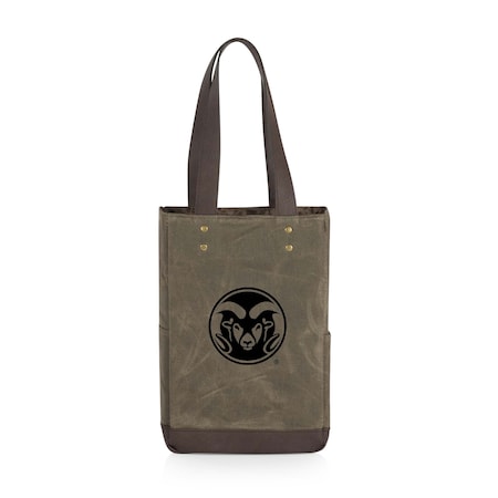 Picnic Time Family Of Brands NCAA Colorado State Rams 2 Bottle Insulated Wine Bag 536-02-140-134-0