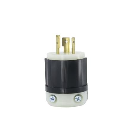 Leviton Industrial Grade Plug 20 Amp, 347 Volt 3721